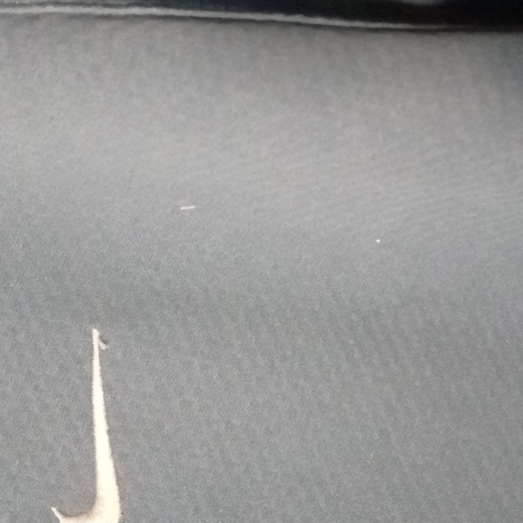 Nike Fit Dry Blue w Silver Swoosh Half Zip Pullover w Pocket XXL - Picture 5 of 7